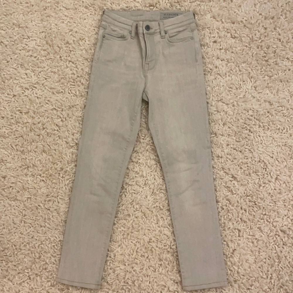 All Saints Beige Jeans